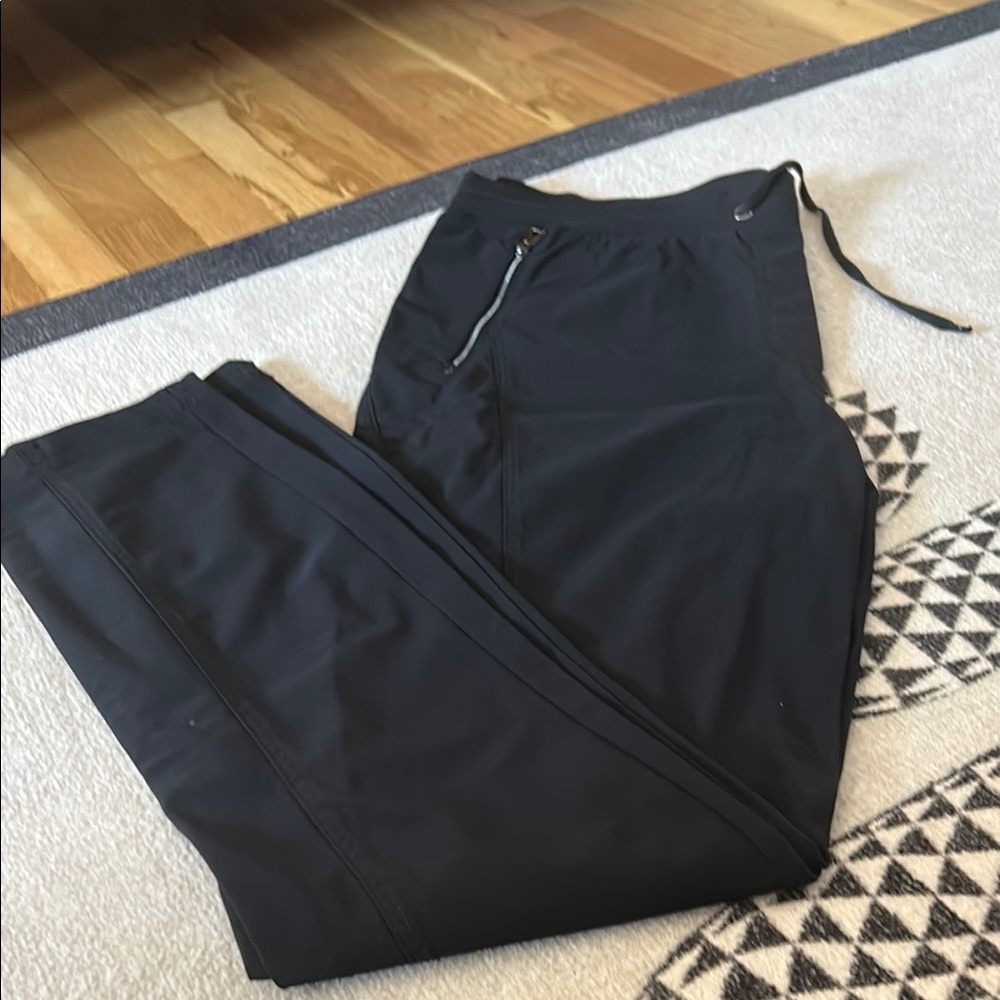 Marc Cain Black Sweatpants with Drawstring Waistband